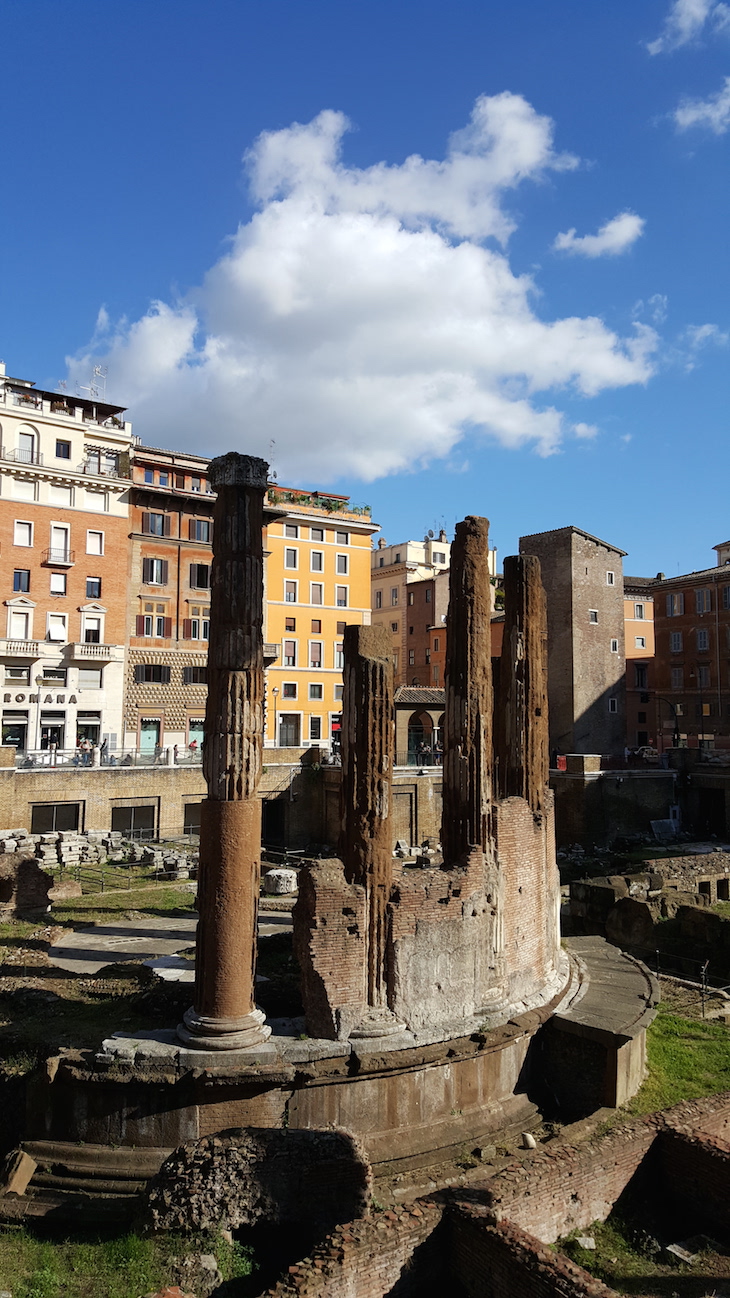 Ruínas em Roma © Viaje Comigo