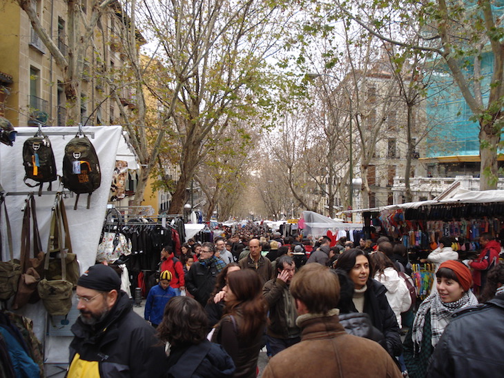 Rastro, La Latina © Esto es Madrid, Madrid!