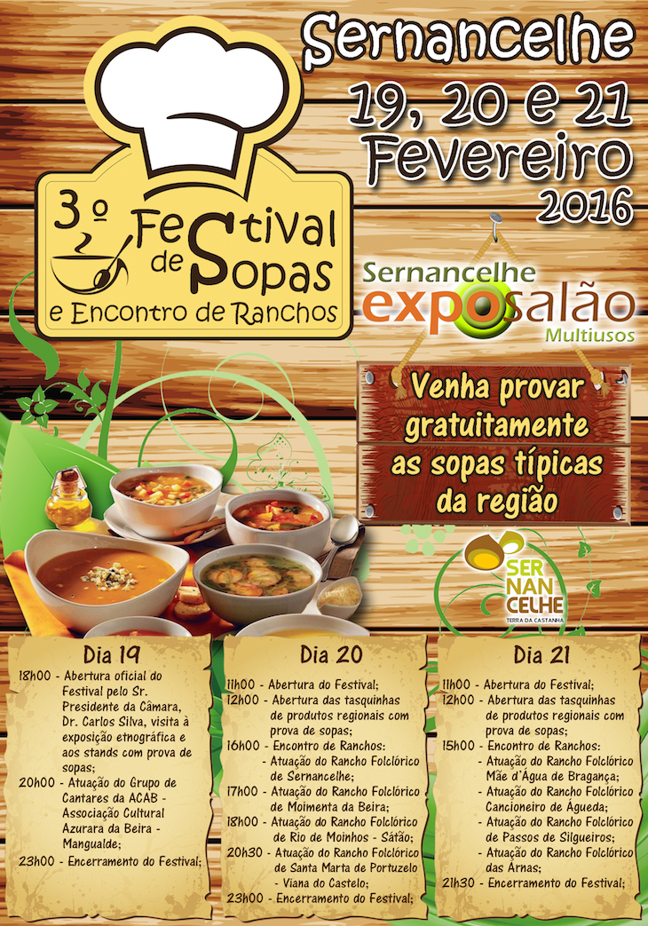 Festival de Sopas e Encontro de Ranchos em Sernancelhe