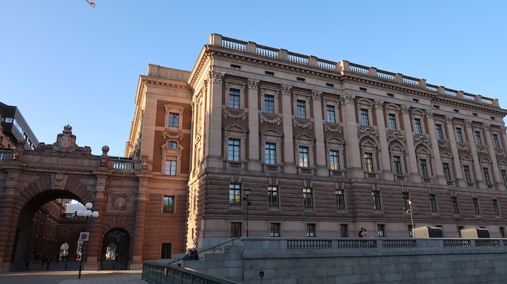 Parlamento em Estocolmo - Suécia © Viaje Comigo