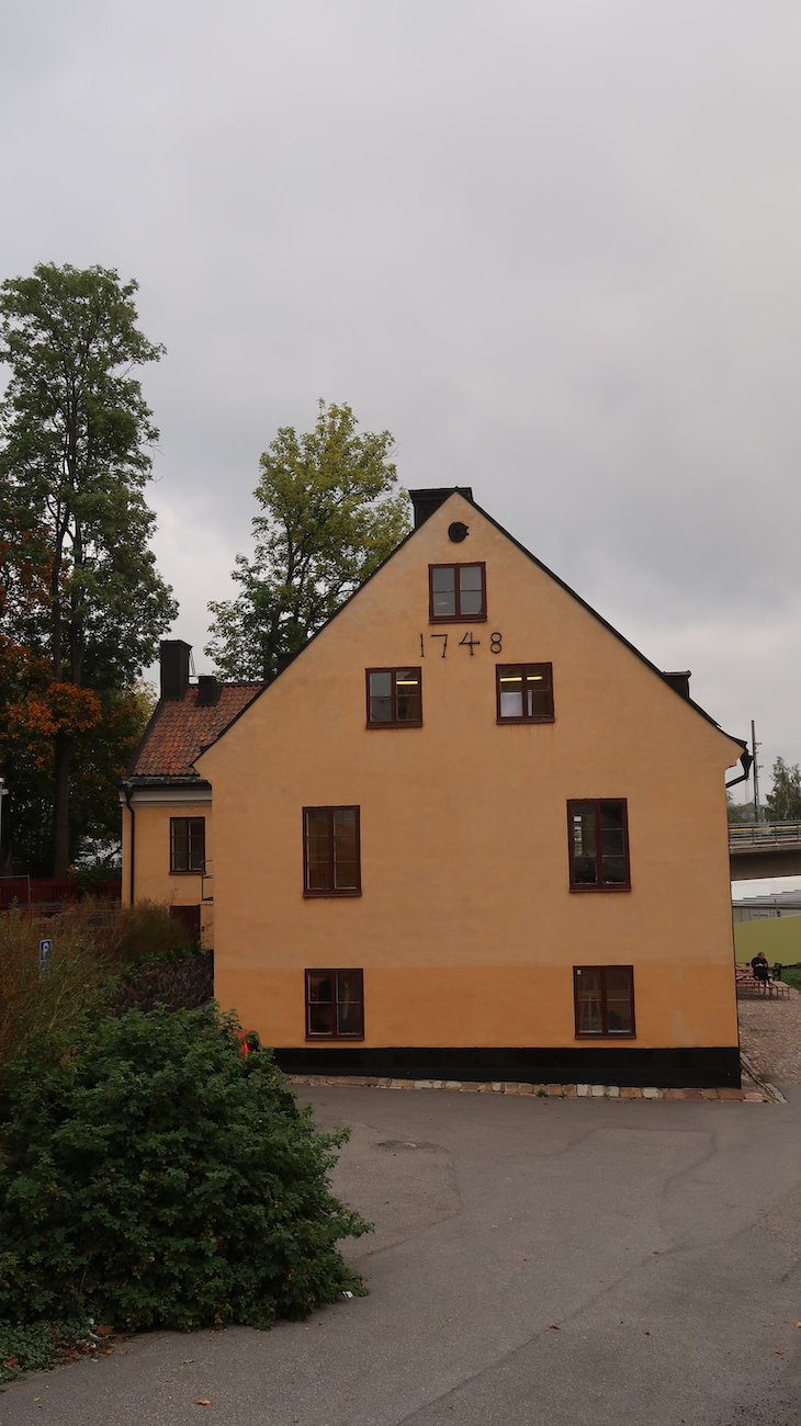 Casa do século XVIII - perto do terminal de cruzeiros Estocolmo - Suecia © Viaje Comigo