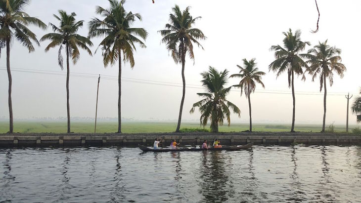 Kerala Backwaters © Viaje Comigo