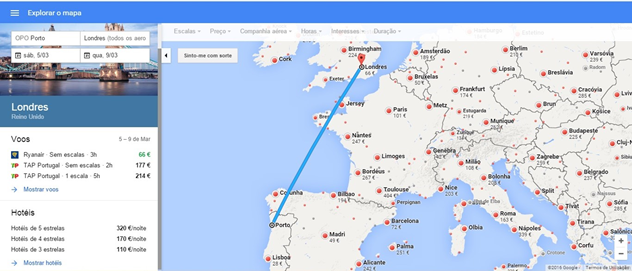 Google Flights DR