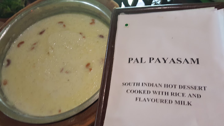 Pal Payasam, comida Kerala © Viaje Comigo
