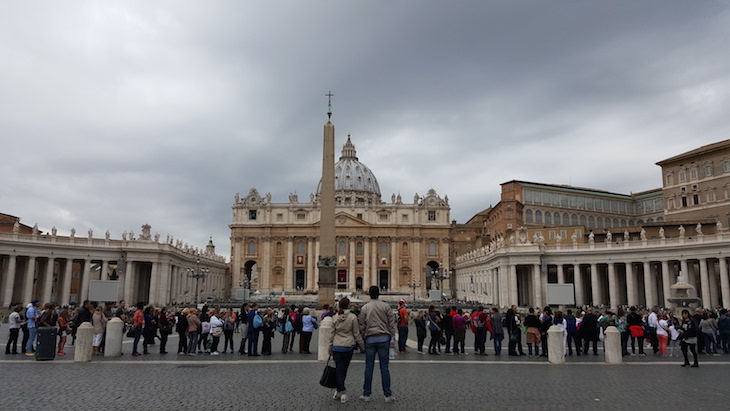 Praça de São Pedro, Vaticano © Viaje Comigo