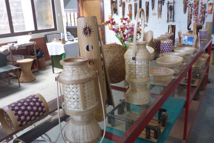 Produtos em Bambu, Uravu, Thrikkaipetta, Wayanad, Kerala © Viaje Comigo