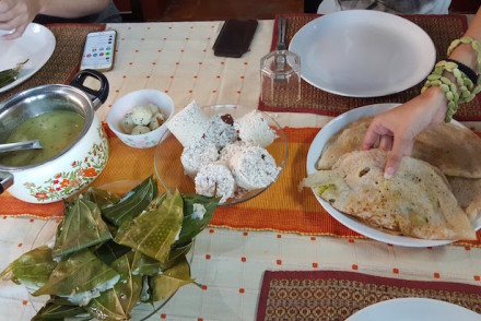 Pequeno-almoço no Pranavam Homestays, Kerala © Viaje Comigo