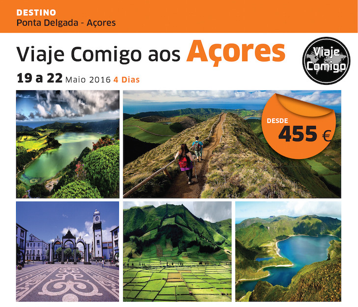 Viaje Comigo Açores Maio 2016