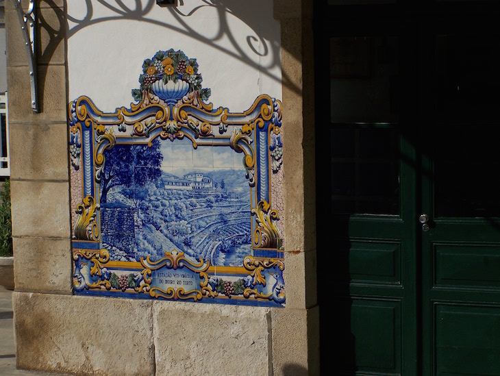 Azulejos da Estação Pinhão, Douro ©Viaje Comigo