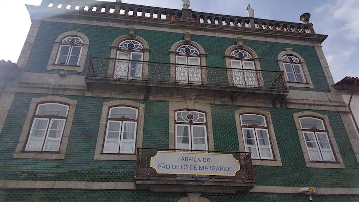 Fachada da Fábrica de Pão de Ló de Margaride, Felgueiras © Viaje Comigo