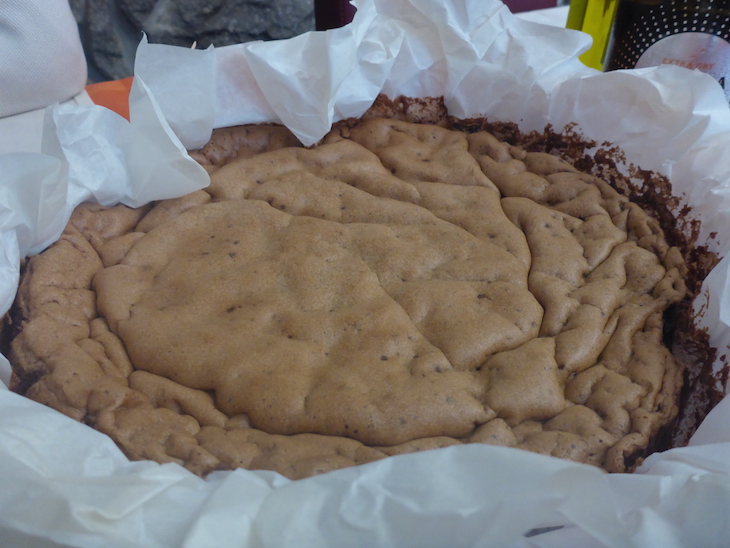 Pão de ló de chocolate, no restaurante Caffé Caffé, Felgueiras © Viaje Comigo