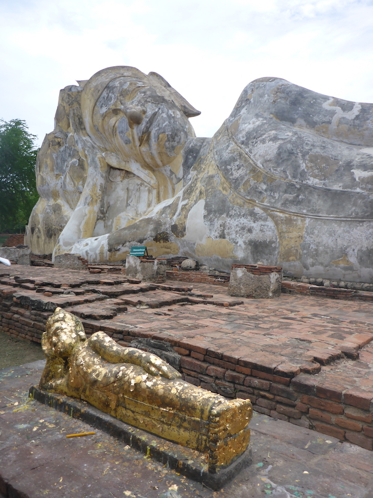 Pormenor de Wat Lokoyasuthar, Ayutthaya, Tailândia © Viaje Comigo