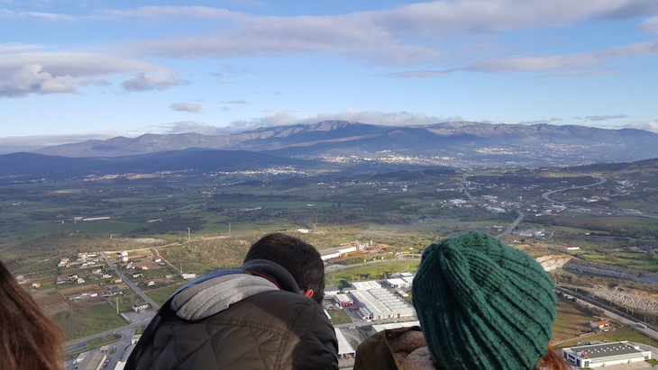 Vista para a Serra da Estrela no balão -Fundão © Viaje Comigo