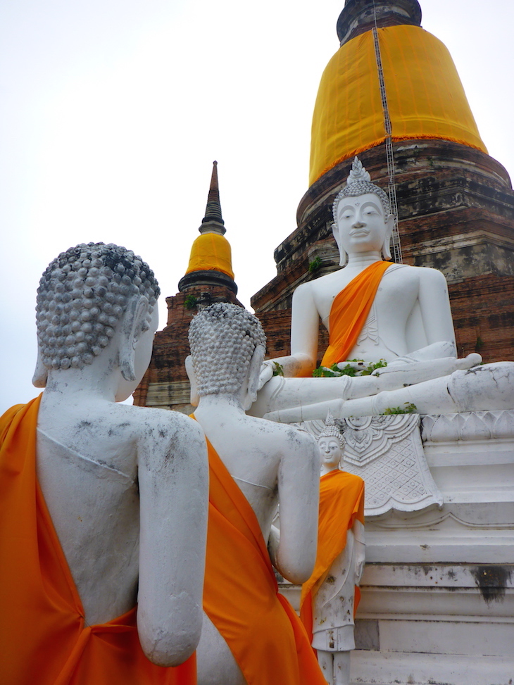 Wat Yai Chai Mongkhon, Ayutthaya, Tailândia © Viaje Comigo