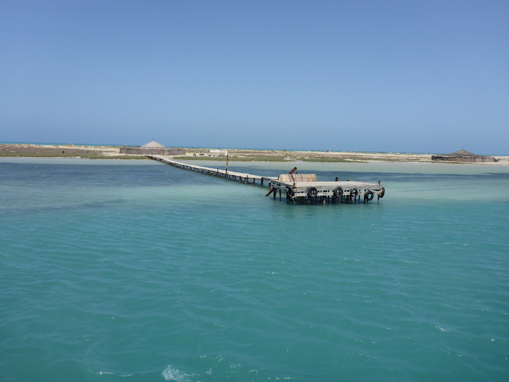 A chegar a Ras R'Mal - Ilha dos Flamingos Djerba Tunisia © Viaje Comigo