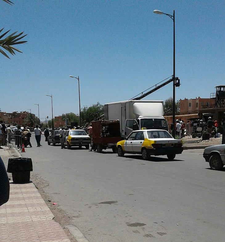 Filmagens de Prison Break em Ouarzazate, Marrocos © Rita Leitão