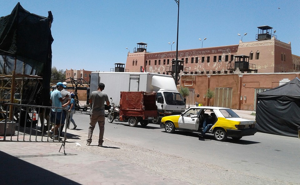 Filmagens de Prison Break em Ouarzazate, Marrocos © Rita Leitão