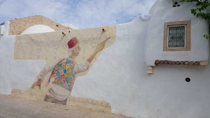 Artista: Mário Belém - Portugal, Djerbahood, Erriadh, Djerba, Tunisia © Viaje Comigo