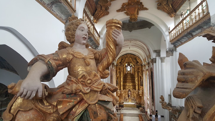 Pormenor na igreja do Mosteiro de Pombeiro, Felgueiras © Viaje Comigo