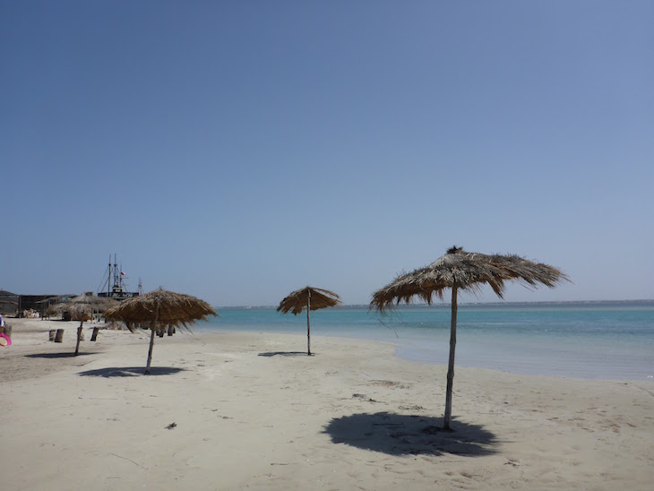 Ras R'Mal - Ilha dos Flamingos, Djerba, Tunísia © Viaje Comigo