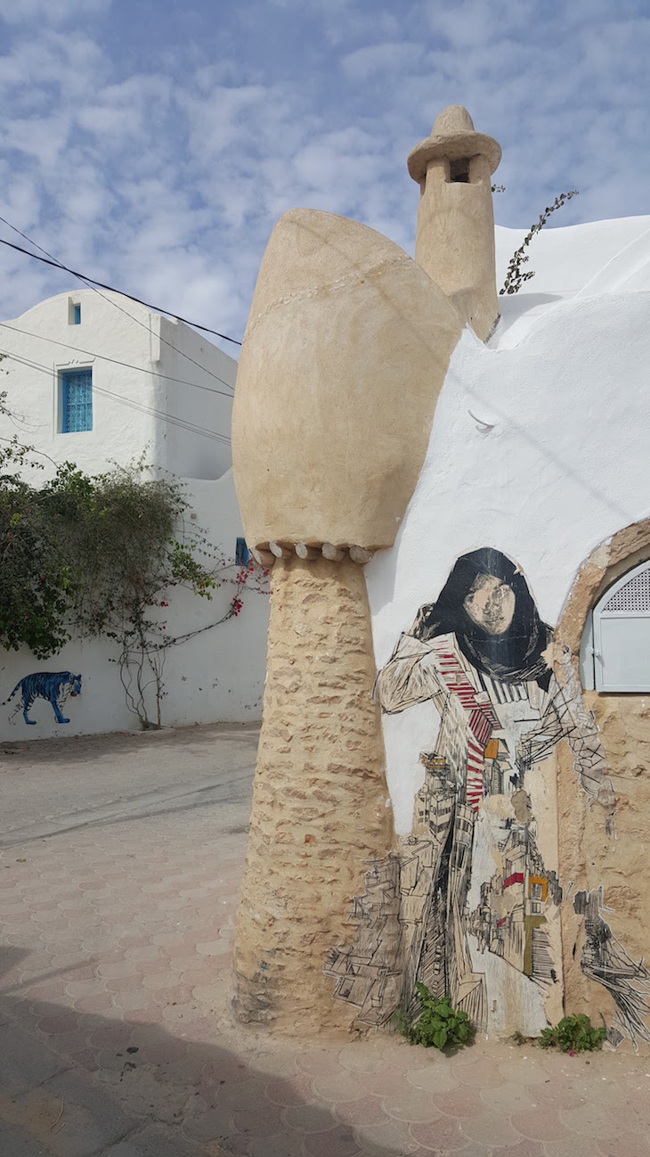Artista: Swoon - EUA, Djerbahood, Erriadh, Djerba, Tunisia © Viaje Comigo