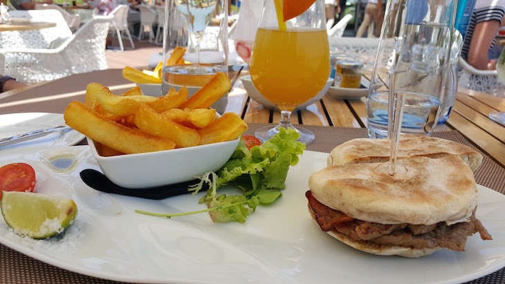 Almoço no Open Deck do Epic Sana Algarve © Viaje Comigo