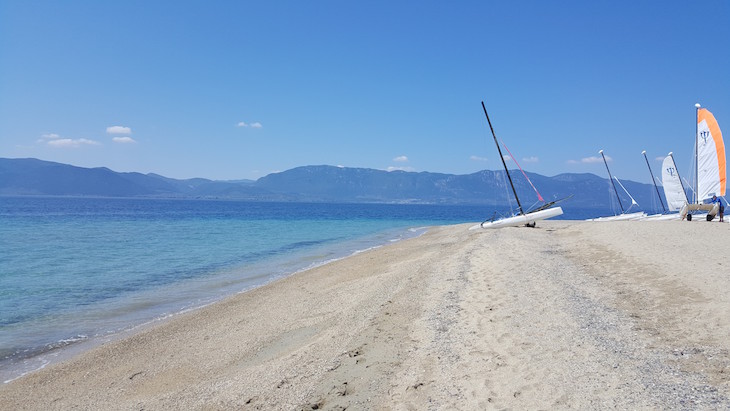 Praia Club Med Gregolimano, Evia, Grécia © Viaje Comigo