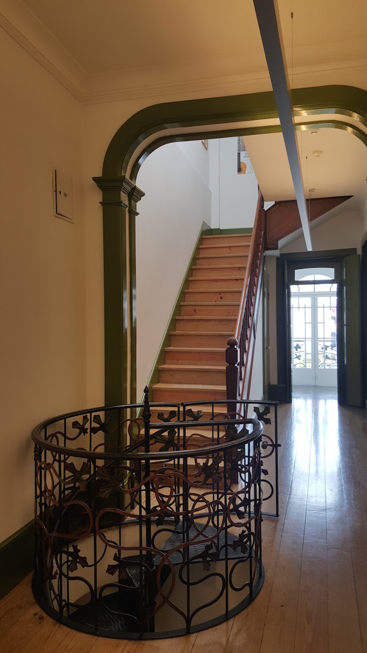 Escada de caracol - Museu de Arte Nova de Aveiro © Viaje Comigo