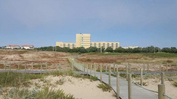 Hotel Solverde visto da praia © Viaje Comigo