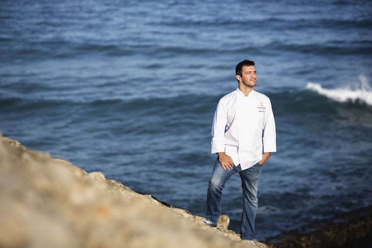 Miguel Vieira, o chef executivo da Fortaleza do Guincho, Cascais. Foto- Paulo Barata