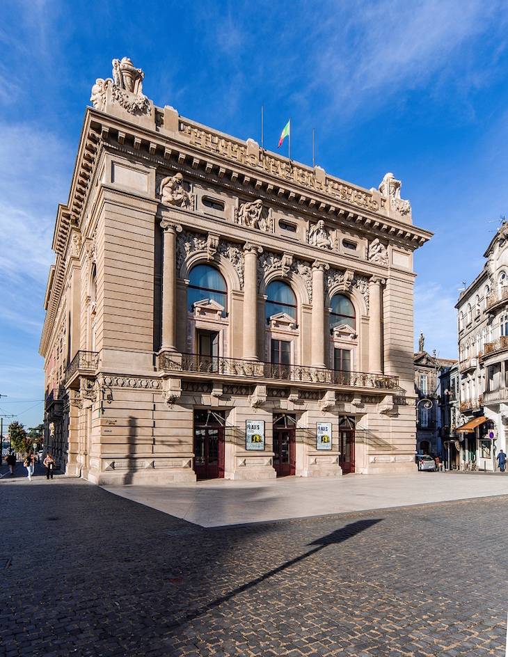 Fachada do Teatro Nacional São João, Porto  ©João Tuna