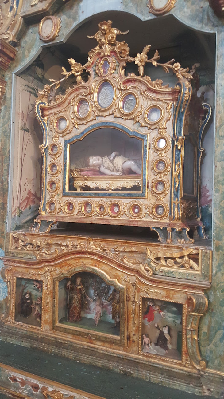 Menino Jesus deitado no Museu de Aveiro - Santa Joana Princesa © Viaje Comigo
