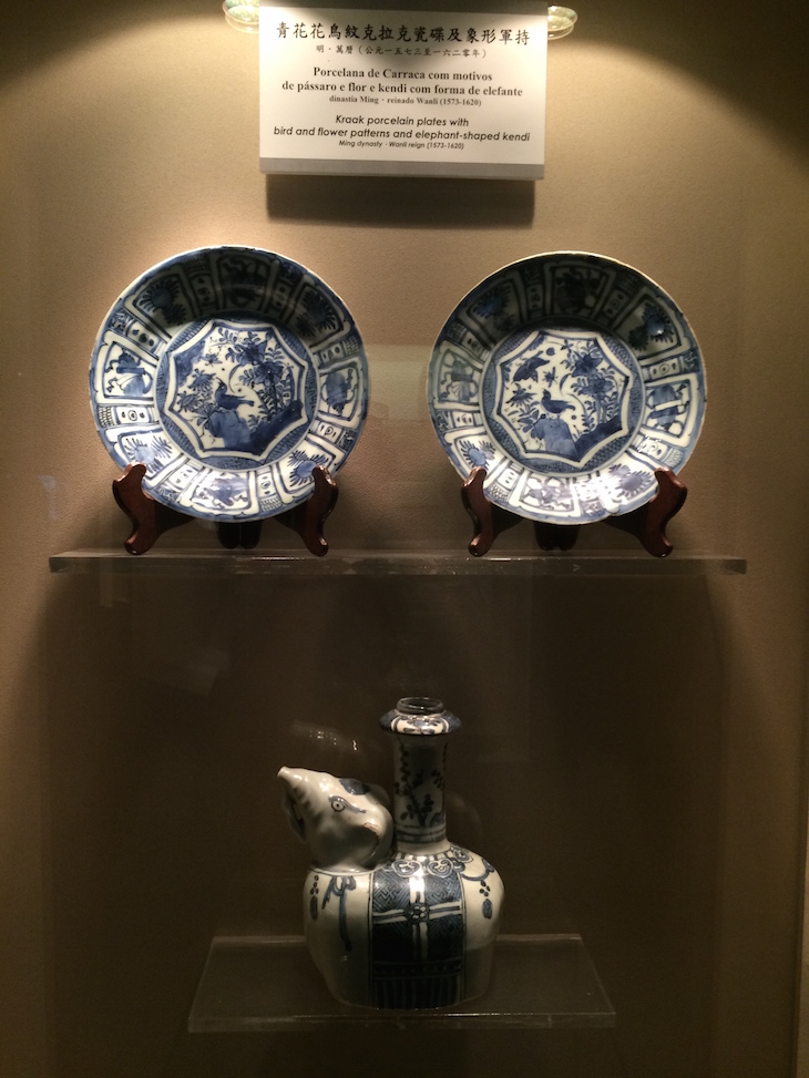 Porcelanas no Museu de Macau © Viaje Comigo