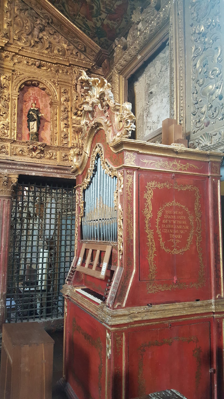 Órgão do Coro Alto - Museu de Aveiro - Santa Joana Princesa © Viaje Comigo