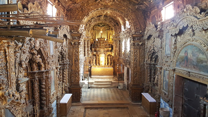 Vista de cima da Igreja de Jesus - dentro do Museu de Aveiro © Viaje Comigo