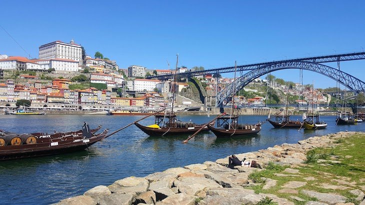 Barcos Rabelos, Rio Douro, Porto © Viaje Comigo