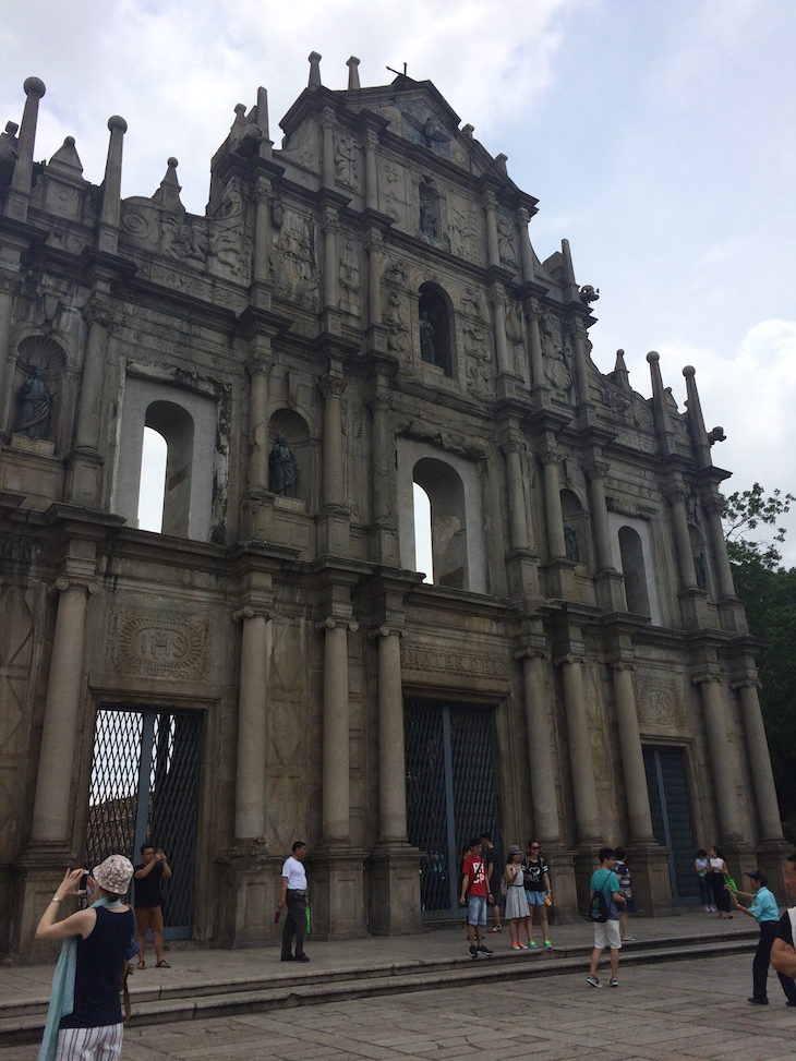 Fachada das Ruínas de São Paulo, Macau © Viaje Comigo
