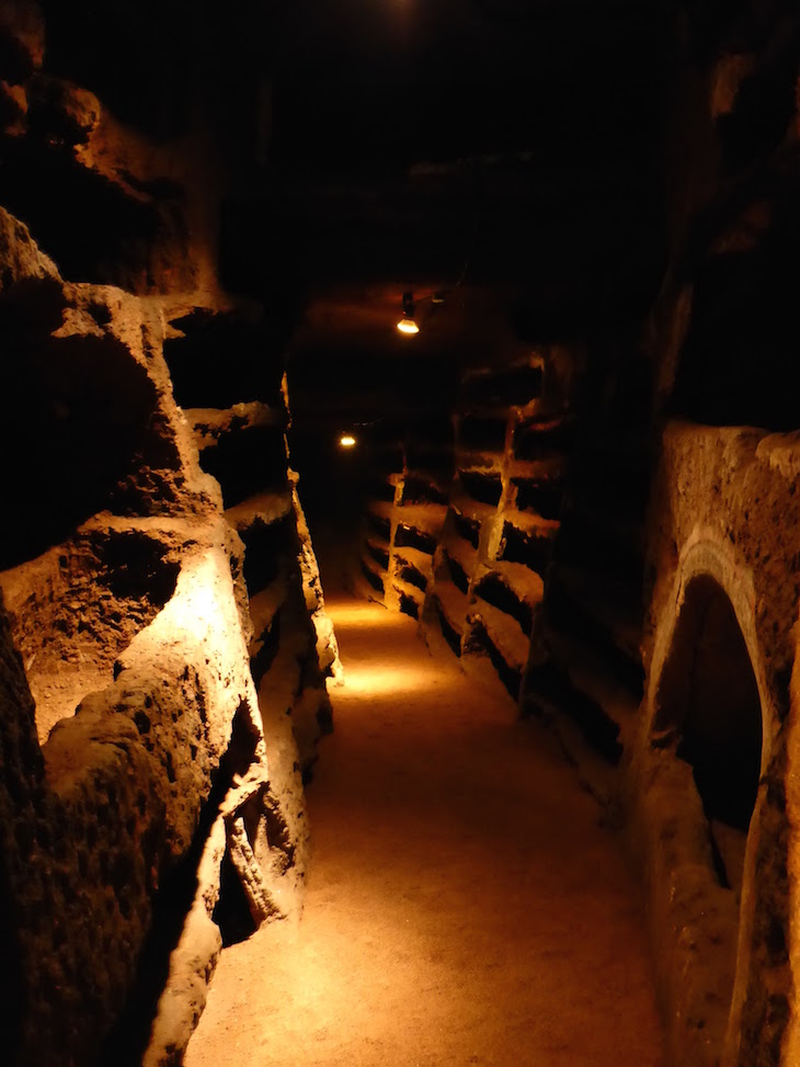 Catacumbas de Santa Savinilla, Nepi, Itália © Viaje Comigo