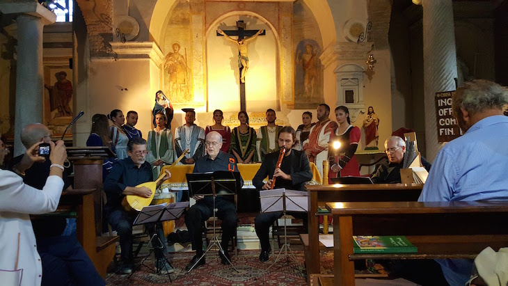 Concerto na Iglesia S. Lazzaro - Roma © Viaje Comigo