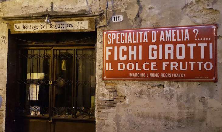 Loja de Fichi Girotti - Amelia - Itália © Viaje Comigo