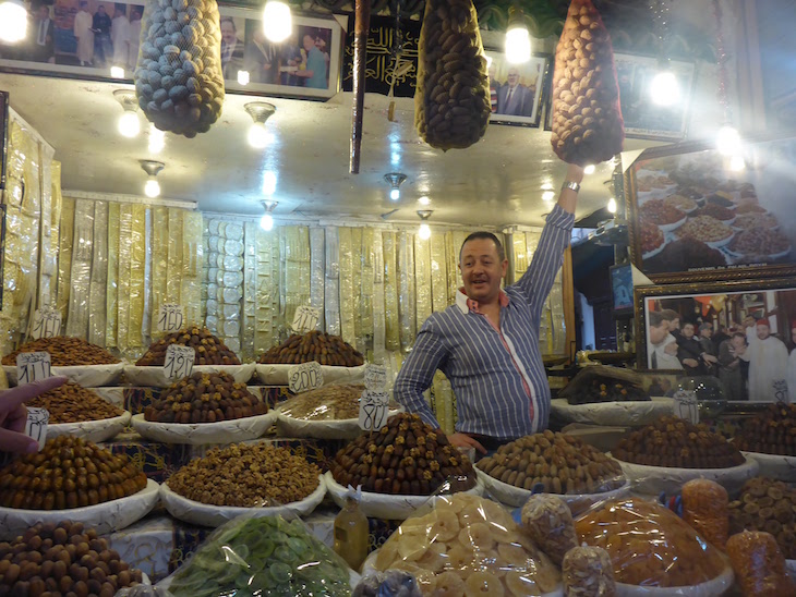 Frutos secos - Fez - Marrocos © Viaje Comigo