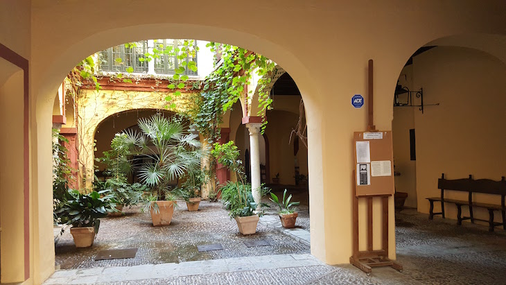 Jardins interiores em Sevilha © Viaje Comigo