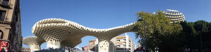 Panorâmica do Metropol Parasol - Sevilha © Viaje Comigo