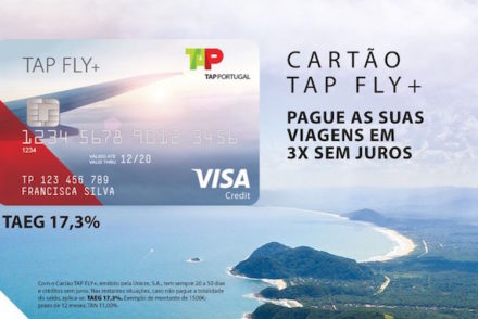 TAP lança cartão de crédito para pagar viagens