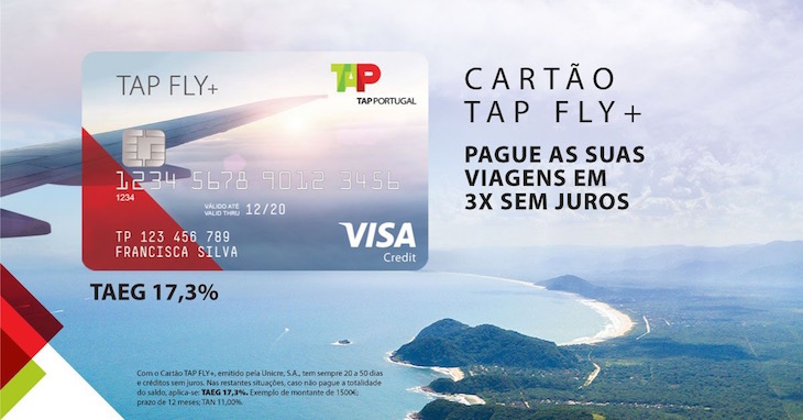 TAP lança cartão de crédito para pagar viagens