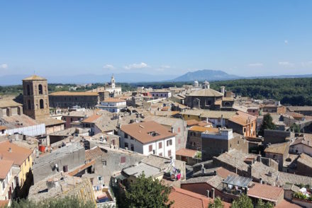 Vista do Castelo Borgia - Nepi - Itália © Viaje Comigo