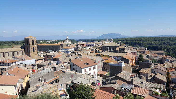 Vista do Castelo Borgia - Nepi - Itália © Viaje Comigo