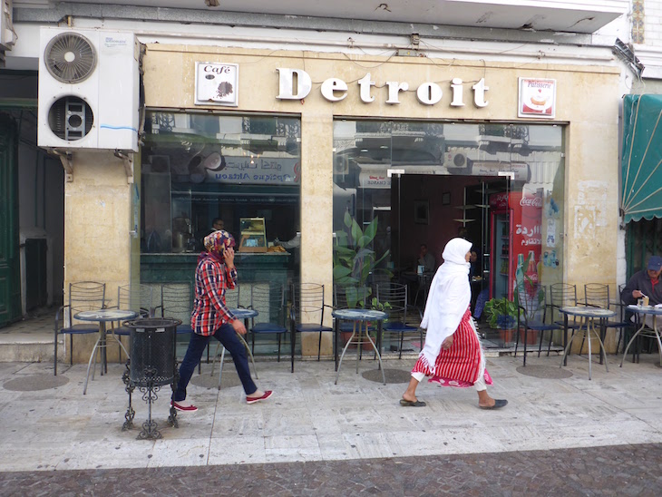 Café Detroit em Tétouan - Marrocos © Viaje Comigo