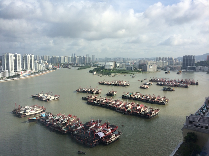 Vista do Sofitel Macau At Ponte 16 © Viaje Comigo