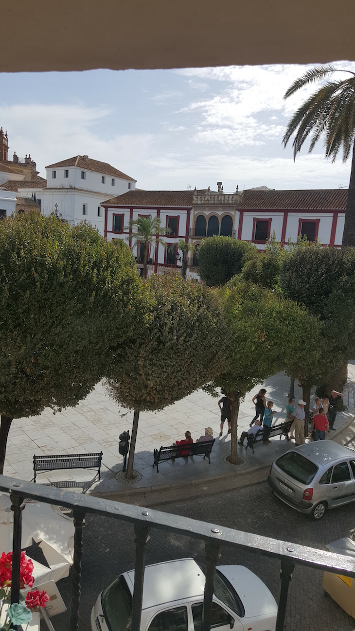 Vista do quarto da Posada San Fernando, Carmona © Viaje Comigo